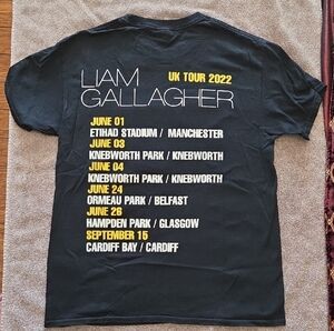 Gildan Black Tour Graphic Tee